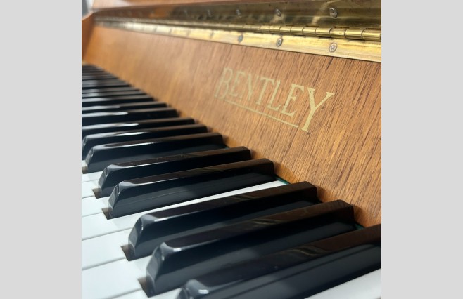 Bentley Satin Teak 108 Upright Piano, Used - All Inclusive Premium Package (SN:137488) - Image 9